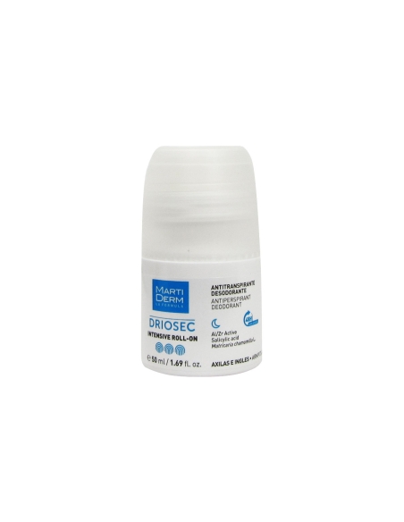 MartiDerm Driosec Intensive Roll-On Axilas e Virilhas 50ml