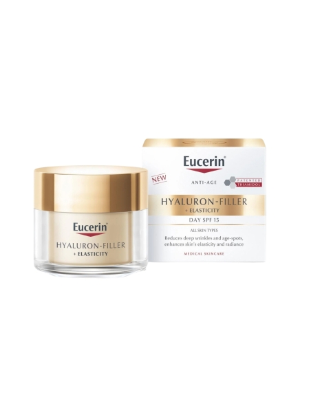 Eucerin Hyaluron Filler + Elasticity Creme Dia SPF15 50ml