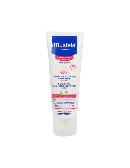 Mustela Creme Hidratante Calmante de Rosto 40ml