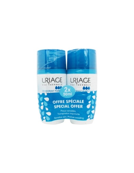 Uriage Pack Desodorizante Tri Activo Roll-On 2x50ml