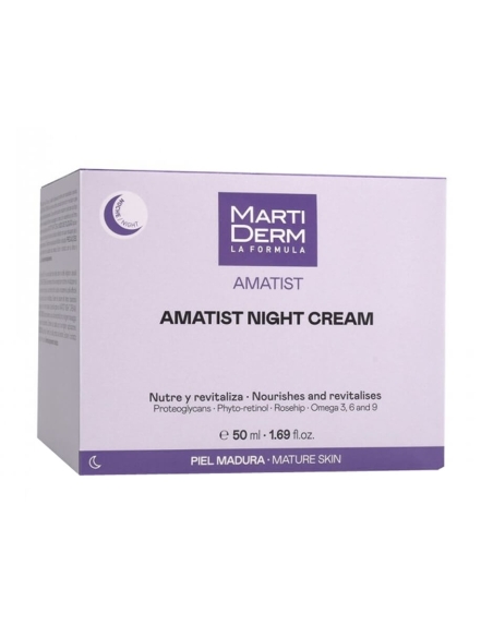 Martiderm Amatist Creme de Noite Pele Madura 50ml