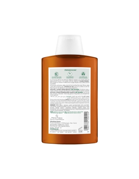Klorane Champô Anticaspa Reequilibrante com Galanga 200ml