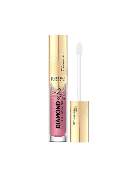 Eveline Cosmetics Lip Gloss Diamond Glow Luminizer 05 Toffee 4.5ml