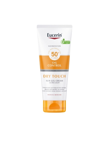Eucerin Sun Sensitive Protect Sun Gel Creme Toque Seco SPF50 200ml