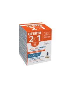 Ducray Anacaps Expert Suplemento Alimentar 90 Cápsulas