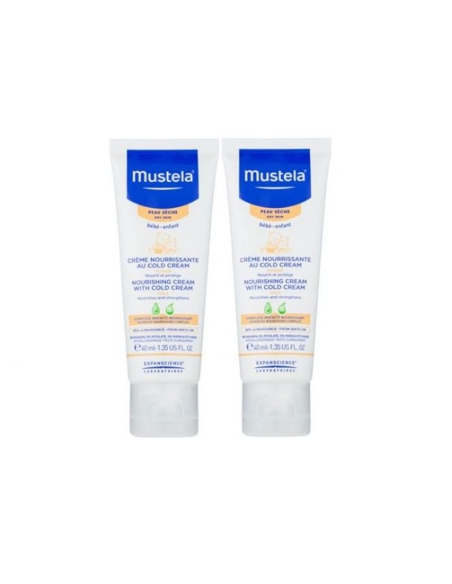 Mustela Duo Creme Nutritivo com Cold Cream 40ml