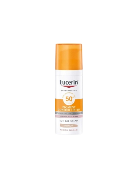 Eucerin Sun Pigment Control Tinted Gel-Creme Médio SPF50 50ml