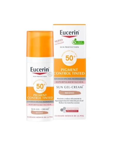 Eucerin Sun Pigment Control Tinted Gel-Creme...