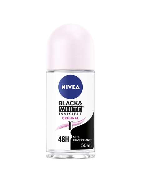 Nivea Black and White Invisible Original Roll On 50ml