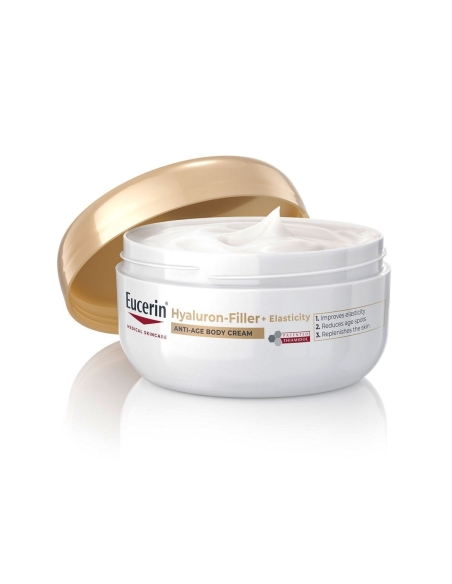 Eucerin Hyaluron Filler Elasticity Creme de Corpo Antienvelhecimento 200ml