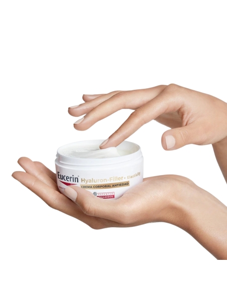 Eucerin Hyaluron Filler Elasticity Creme de Corpo Antienvelhecimento 200ml