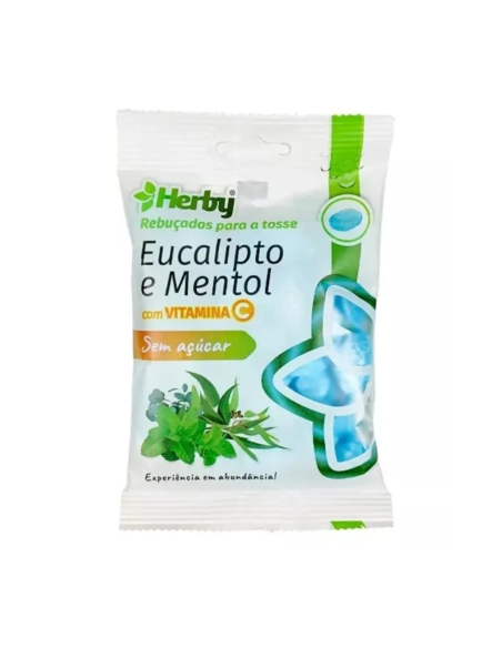 Herby Eucalipto Mentol Vitamina C Rebuçados 60g