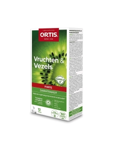 Ortis Frutos e Fibras Forte 12 Saquetas