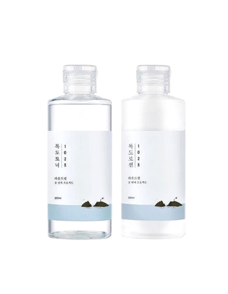 Round Lab Pack 1025 Dokdo Toner 200ml and 1025 Dokdo Lotion 200ml