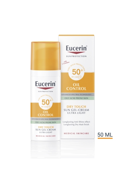 Eucerin Sun Oil Control Gel-Creme Toque Seco SPF50 50ml