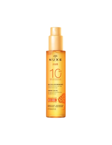 Nuxe Sun Óleo Bronzeador FPS10 150ml