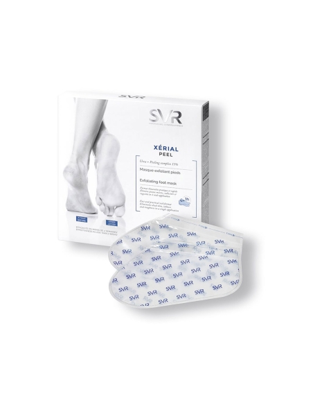 SVR Xérial Peel Máscara Meia Exfoliante para Pés 1 Par