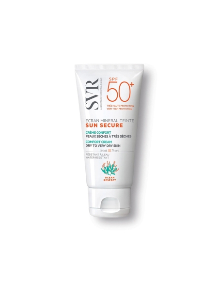 SVR Sun Secure Écran Minéral Teinté SPF50+ Peles Secas a Muito Secas 50ml
