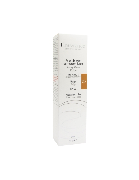 Avène Couvrance Base Fluida Corretora 2.5 Beige 30ml