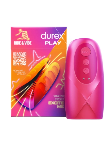 Durex Play Ride & Vibe Vibrating Stroker