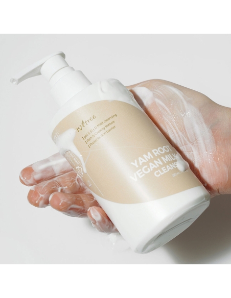 ISNtree Yam Root Vegan Milk Cleanser 220ml