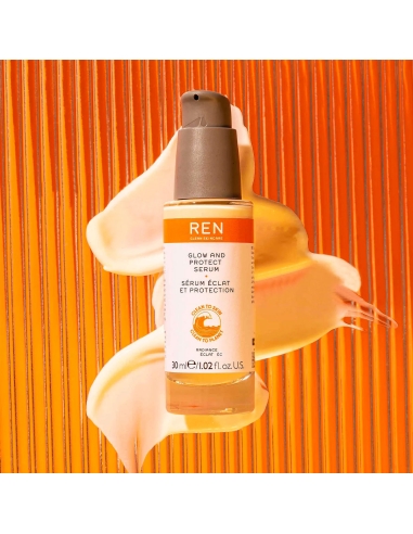 REN Clean Skincare Glow And Protect Serum 30ml