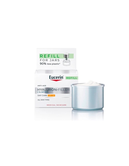 Eucerin Hyaluron-Filler +3x Effect Creme de Dia SPF30 Recarga 50ml