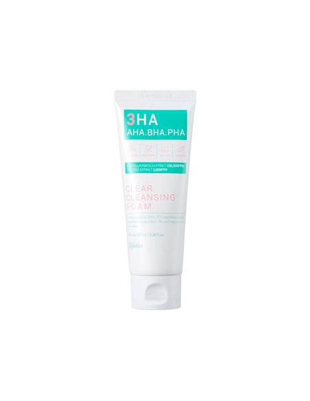 Esfolio 3HA Clear Cica Mildly Acidic Cleansing Foam 100g Esfolio 3HA Clear Cica Mildly Acidic Cleansing Foam 100g