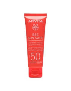 Apivita Bee Sun Safe Creme Defesa Antimanchas e Antienvelhecimento SPF50 50ml
