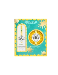 Roger Gallet Coffret Noel Cédrat Eau 30ml & Soap 100g