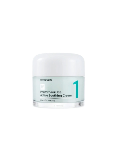 Numbuzin No.1 Pantothenic B5 Active Soothing Cream 80ml