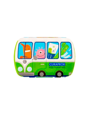 Curaprox Kids Travel Set Verde
