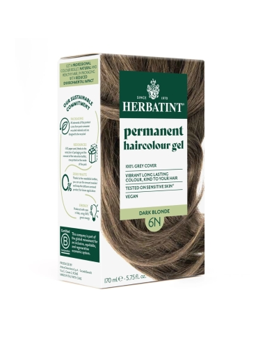 Herbatint Gel Colorante Capilar Permanente 6N...