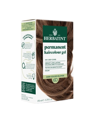 Herbatint Gel Colorante Capilar Permanente 6D...