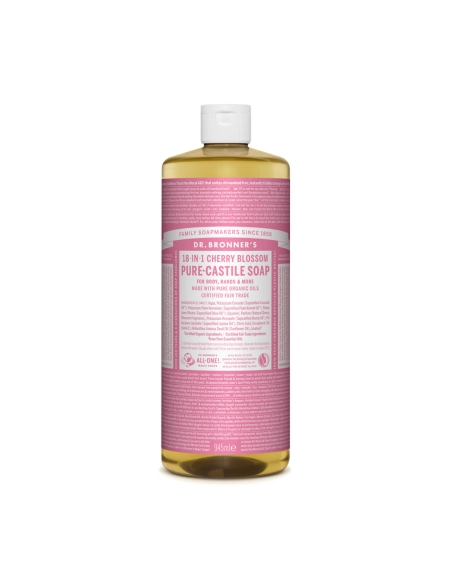 Dr. Bronner´s Sabonete Líquido Biológico Flor de Cerejeira 945ml