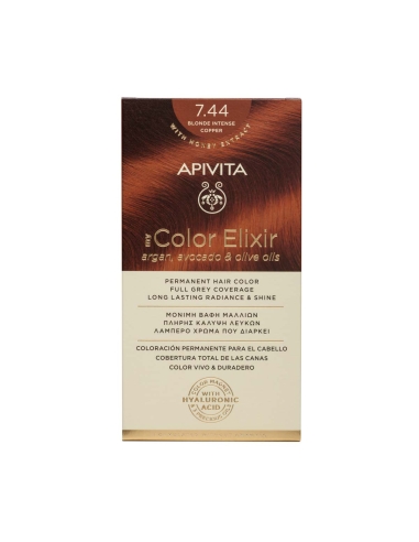 Apivita My Color Elixir 7.44 Louro Intenso Acobreado