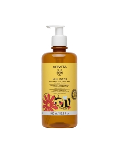 Apivita Mini Bees Gel Suave Cabelo e Corpo para Crianças 500ml