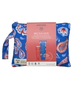 Apivita Pack Bee Sun Safe Fluido Invisivel Toque Seco Rosto SPF50