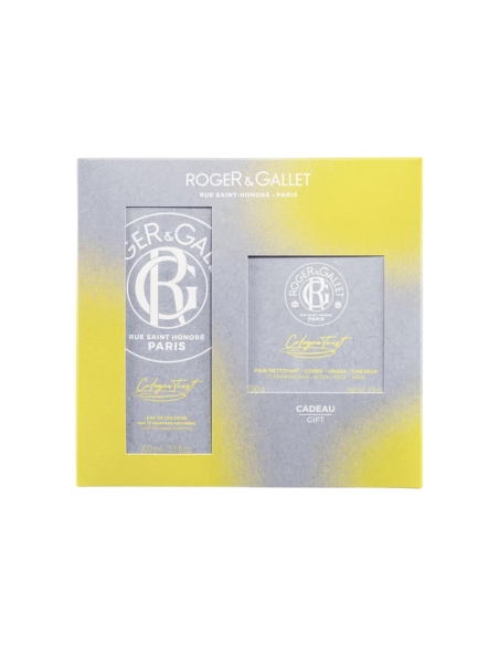 Roger Gallet Pack Cologne Twist Água Perfumada e Barra de Limpeza