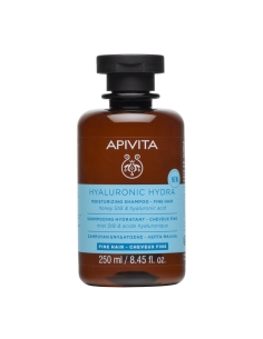Apivita Hyaluronic Hydra Champo Cabelos Finos 250ml