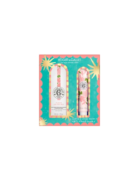 Roger Gallet Coffret Fleur de Figuier Eau 30ml and Hand Cream