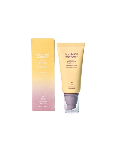 Haruharu Wonder Black Rice Moisture Airyfit Daily Sunscreen SFP50 50ml